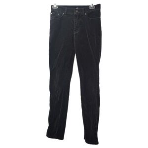 Gap Corduroy Pants Straight Leg Casual Everyday‎ Black Size 2